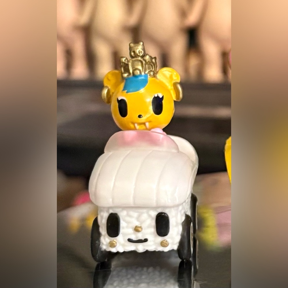 Tokidoki Minis Sushi Cars Ikabriolet Collectible Art Figure